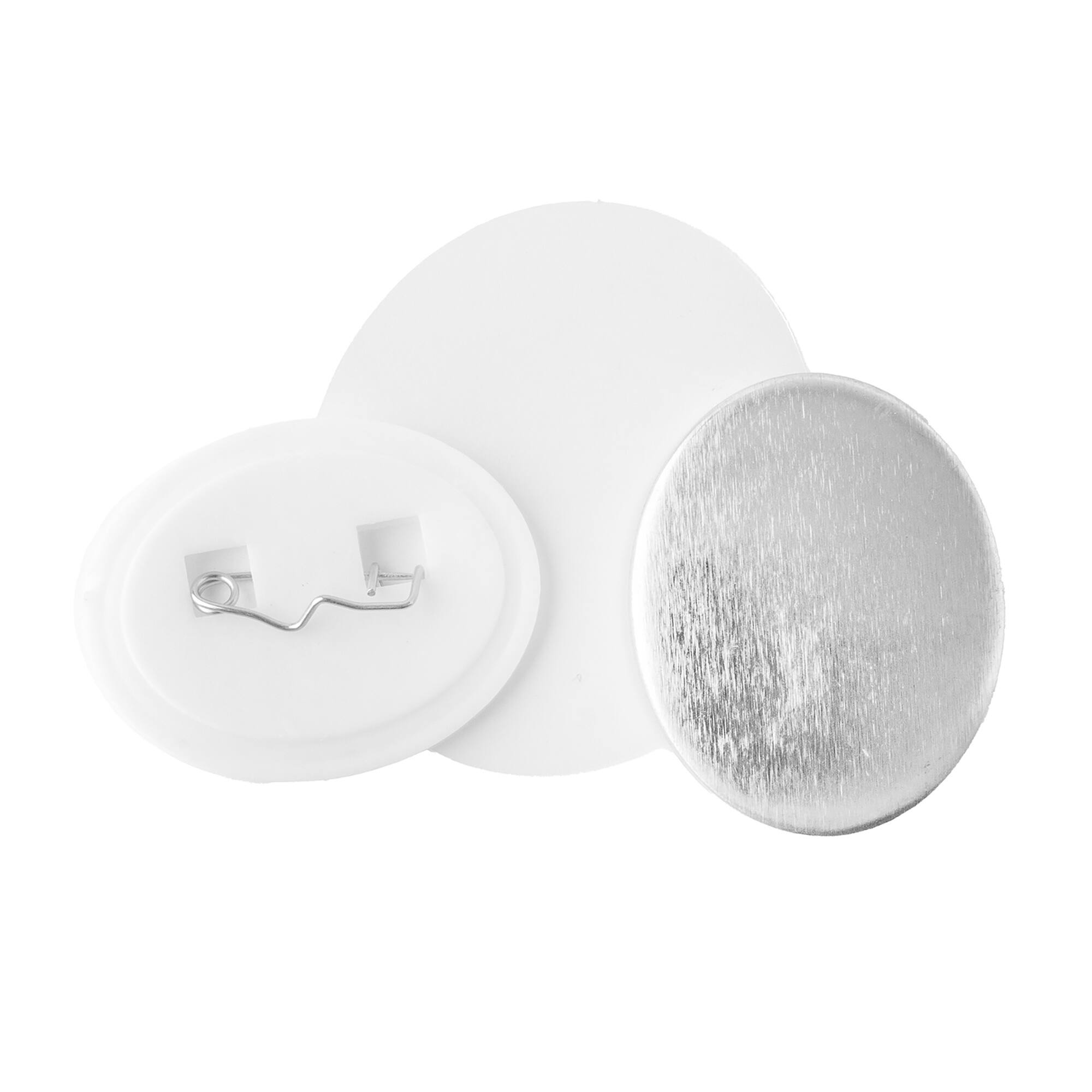 We R Memory Keepers® Button Press™ Small Oval Button Pin Back Refill Pack, 10ct.